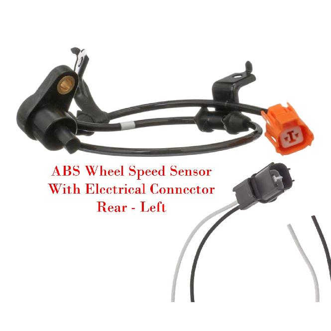 ABS Wheel Speed Sensor & Connector Rear Left Fits Acura CL TL Honda Accord