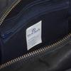 Bleudechauffe Zepho Solo Briefcase Waxed Canvas - Noir Black
