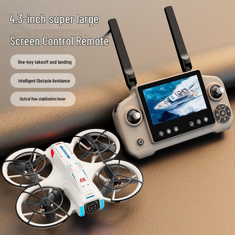 AE21 Brushless Remote Control Drone with 4.3" Screen & Obstacle Avoidance