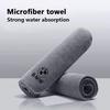 Soft Suede Car Wash Microfiber Towel Cleaning Drying Cloth Stickers For BMW X5 X6 F30 F34 F10 F20 G20 G30 F15 F16 1 3 5 7 Series TS2