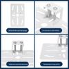 Thickened Steel Structure Camera Adapter Bracket & Groove Clamp