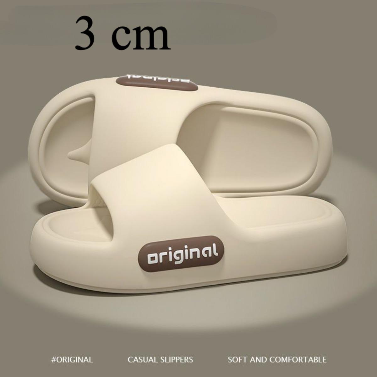 

Тапочки на толстой подошве для домашней ванной комнаты, противоскользящие для душа, парные тапочки, женские летние 36-37