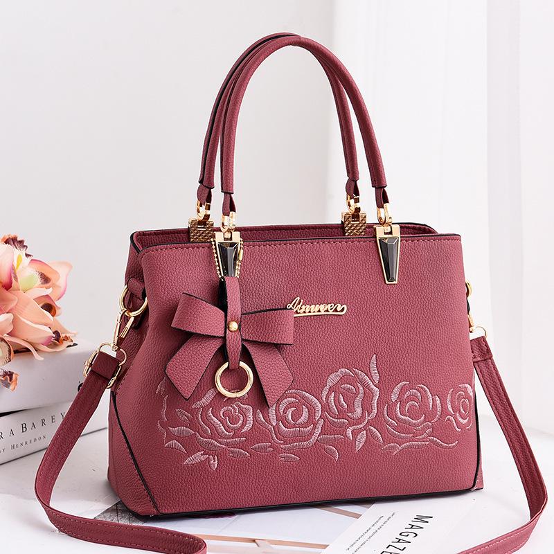 Borsa da donna Borsa a tracolla casual stampata con una spalla