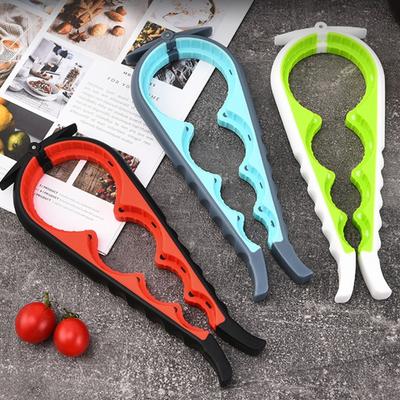 User Friendly 4 In 1 Can And Bottle Opener With Convenient Size Practical Caps Twisters For Easy Storage In Any Kitchens