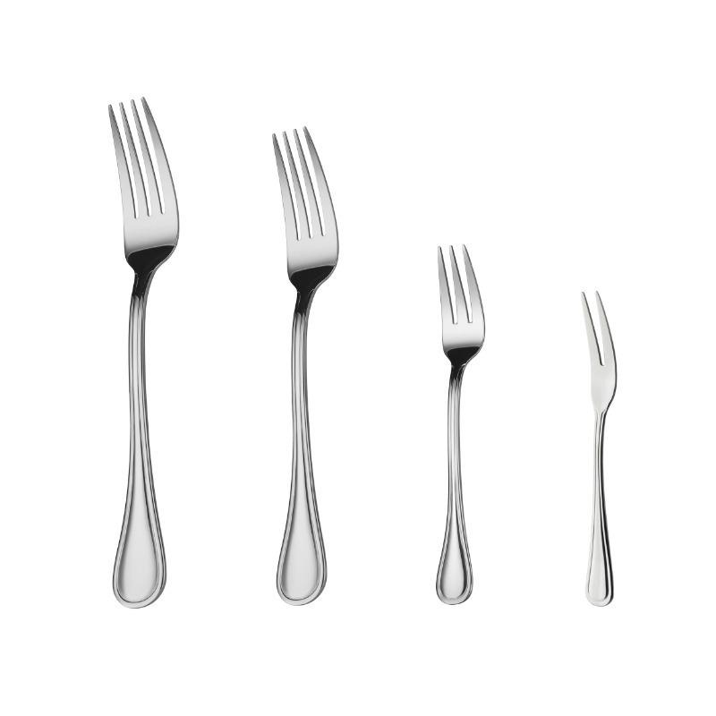 Stainless  Steel  Forks Set Western Style  Thickened  Tableware for  Steak Dining  Household Use Durable Spoons Knives Cutlery