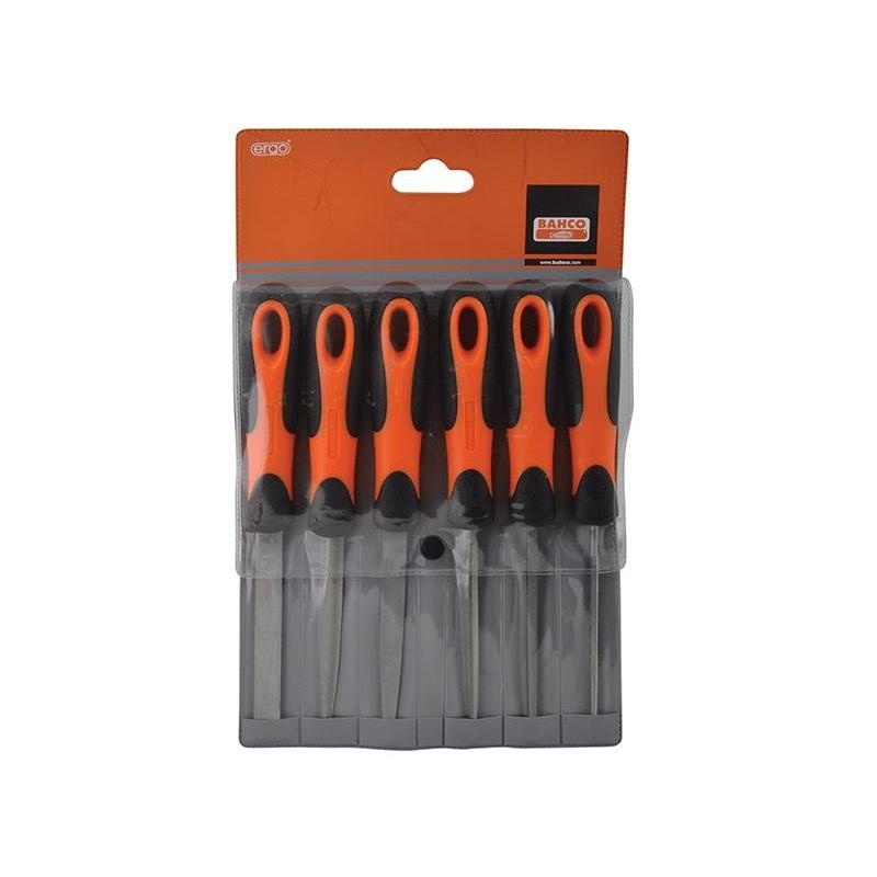 Bahco 1-476 Ergo File Set 6 Piece 100mm (4in)