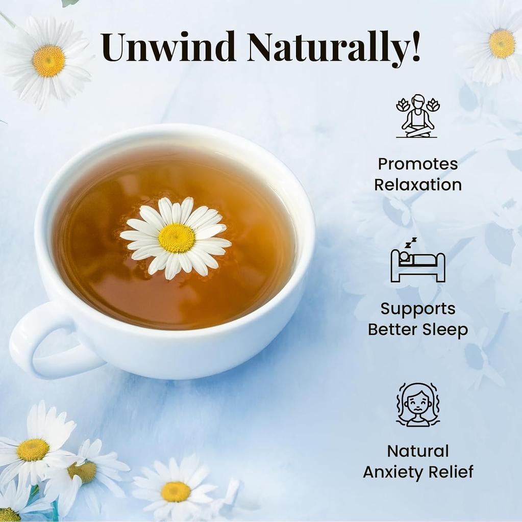 Twinings Camomile Tea - 10 Teabags, Herbal Infusion Tea - Chamomile, 10 Gram