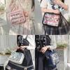 [PandaSays] Ita Bag, Oshikatsu Bag, Shoulder Bag, Show Bag, Clear Pouch, Crossbody Bag, Small 2-Way, Transparent Vinyl, Otaku, Oshikatsu, Plush Pouch