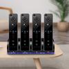 4 Ports Game Console Controller Charging Dock Station for Nintendo Wii U/Wii