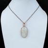 Rainbow Moonstone Pendant Copper Pendant Handmade Pendant Genuine Gemstone Pendant Rainbow Moonstone Jewelry Gift For Mother Copper Jewelry