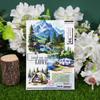 RetroStoryPET Mountain Stream Sticker Pack: Aquascaping & DIY Journal Decorations