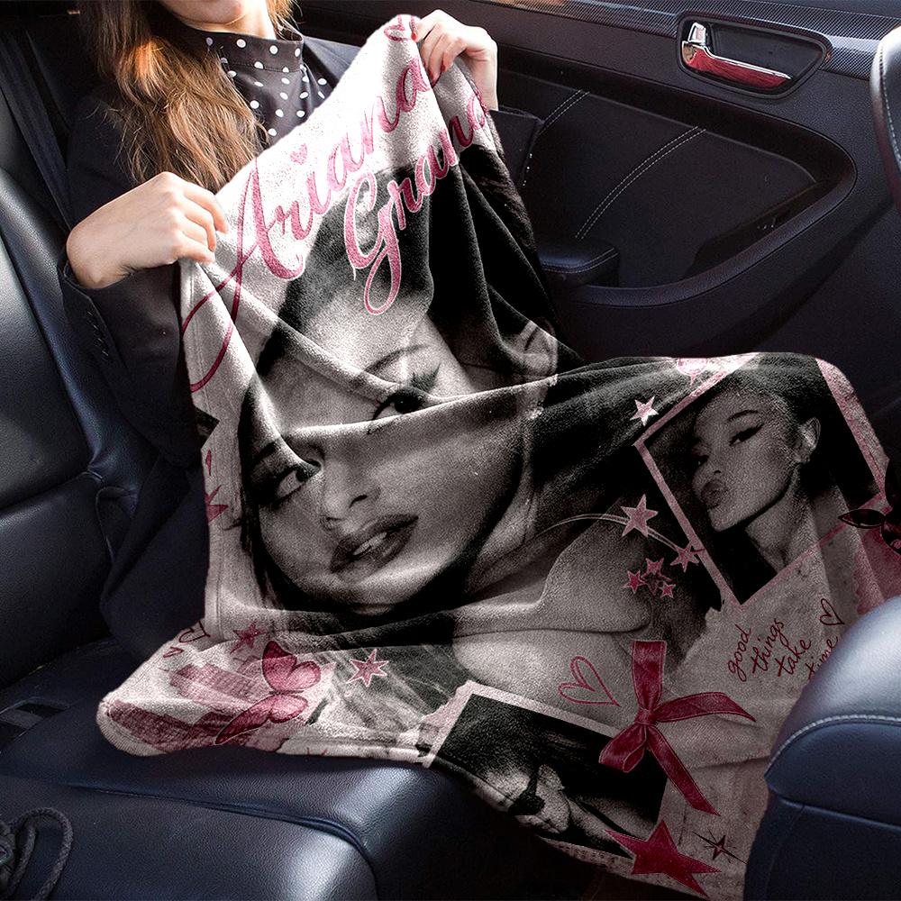 Ariana Grande Blanket, High quality Comfortable for All Seasons, Home Decor, Warmth and Comfort