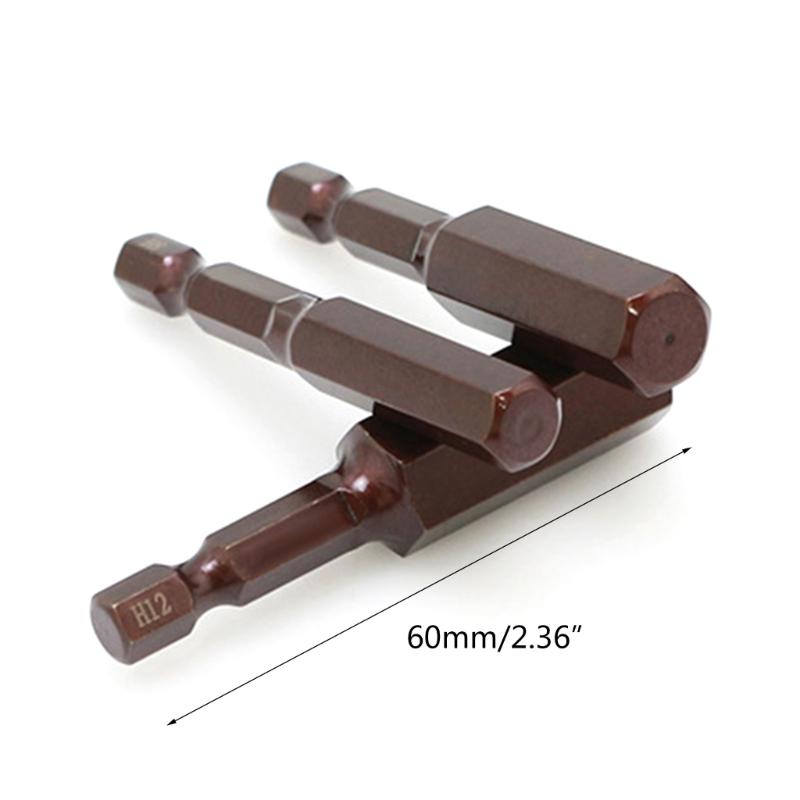 23 Piece Set of Impact Drill Hex Head Wrench Bits for Heavy Duty Screw Driving Magnetic Key Drill Bits