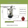v40 integrated windproof stove