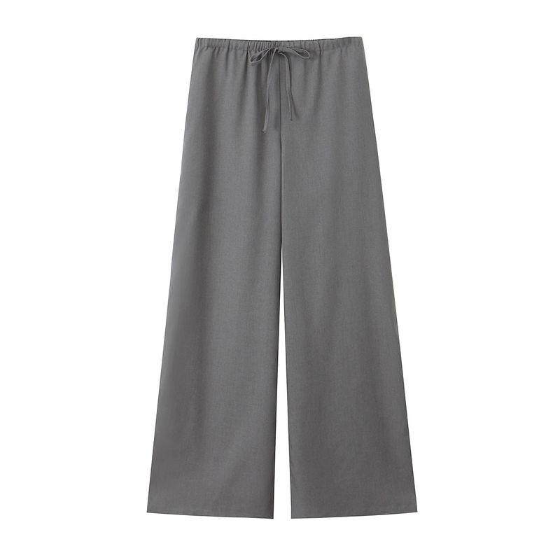 Kaslead New Arrival Women's Clothing Fashion Style Kimono Cross Outwear Casual Pants 6078572 5057572