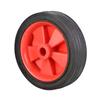 Hochleistungs-Luftkompressor-Ersatzrad Kunststoffrollen 5 Zoll/6 Zoll Stoßdämpfendes Rutschfestes Design Leichtlaufend