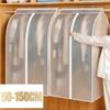 Dust Cover Dress Suit Coat Transparent Storage Bag Case Organizer Wardrobe Dress Clothing Hanging Dust Proof Bag