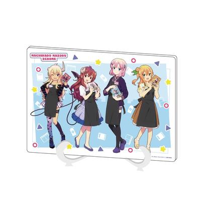 Machikadomazoku 03 Kollektivdesign Buchhändler Acryl-Kunstplatte 2-chome-Version. [Originalillustration] [A5-Größe]