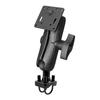 Forklift Dock: Heavy Duty VESA 2.25" Data Terminal Mount with 1233mm Round Tube Clamp
