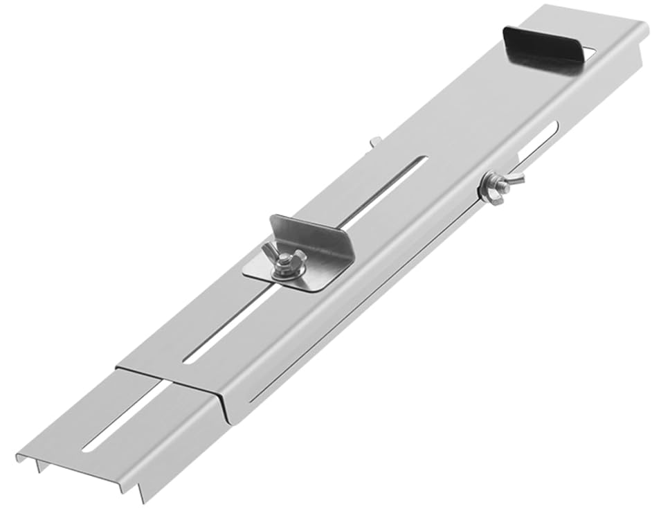 Boono Stainless Steel Knife and Whetstone Stand, Sink-Mounted Knife Sharpening Holder with Non-Slip Base (Fits sinks 32.7-56.2cm wide)