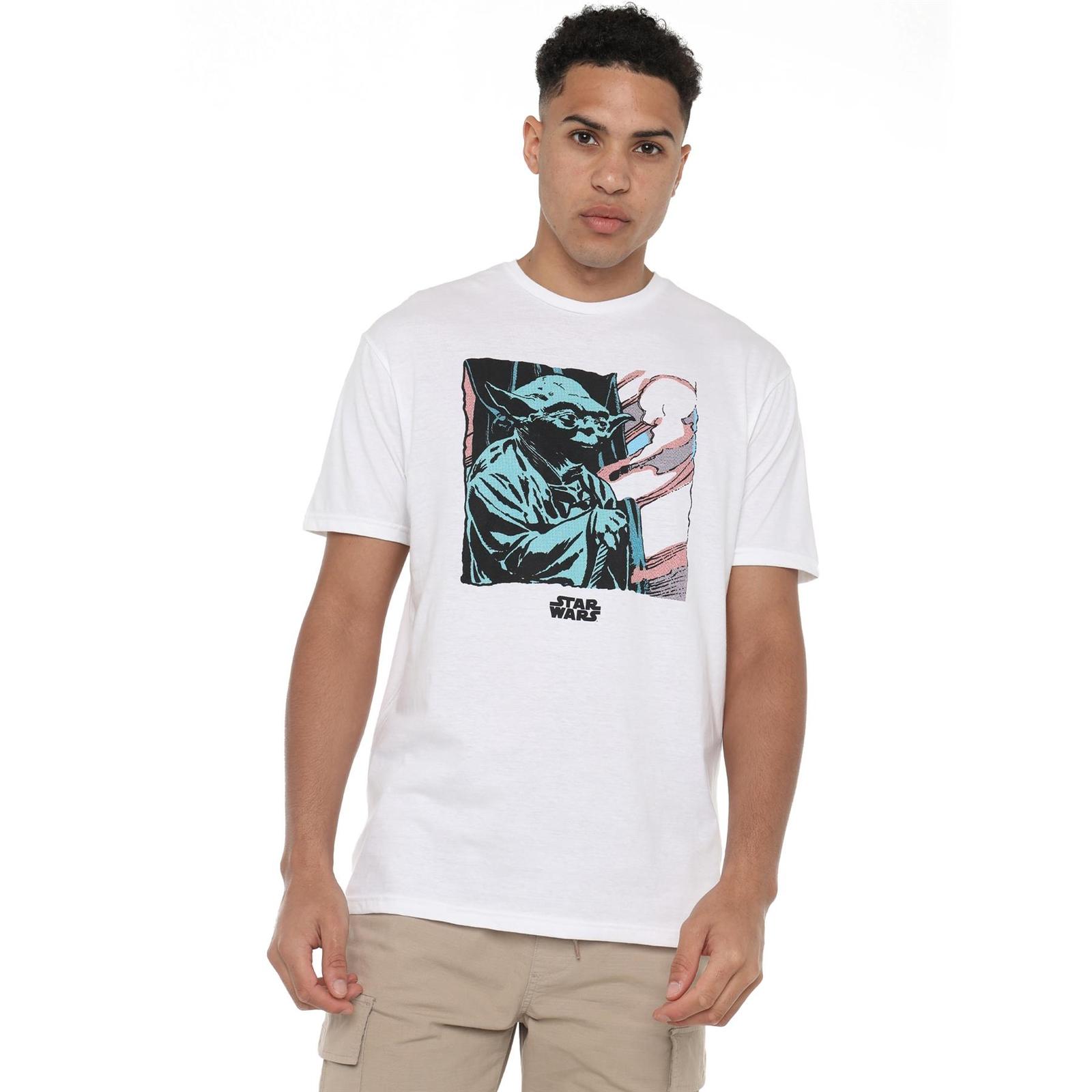 Star Wars Mens T-shirt Yoda Jedi Legend Top Tee S-2XL Official XXXL