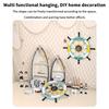 Fishing Net Wall Hangings Ornament Studio Prop Room Home Decoration Mediter Sea Stickers Marine Over The Garden Crafts Nautical