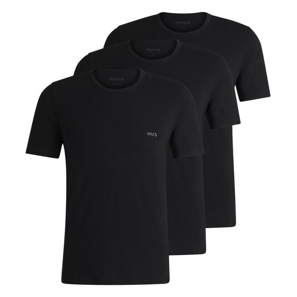 Hugo Mens Plain Pyjama Top (Pack of 3)
