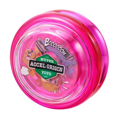 Hyper Yoyo Accel Accel Origin Recommended for Ages 8 and Up [BANDAI] -Cartoon Pink-