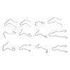 6/9/12pcs H1 H3 H4 H7 Car Headlight Bulb Retaining Clip Holder Set Retainer Spring Clips Headlamp Bulb Retaining Clip Holder