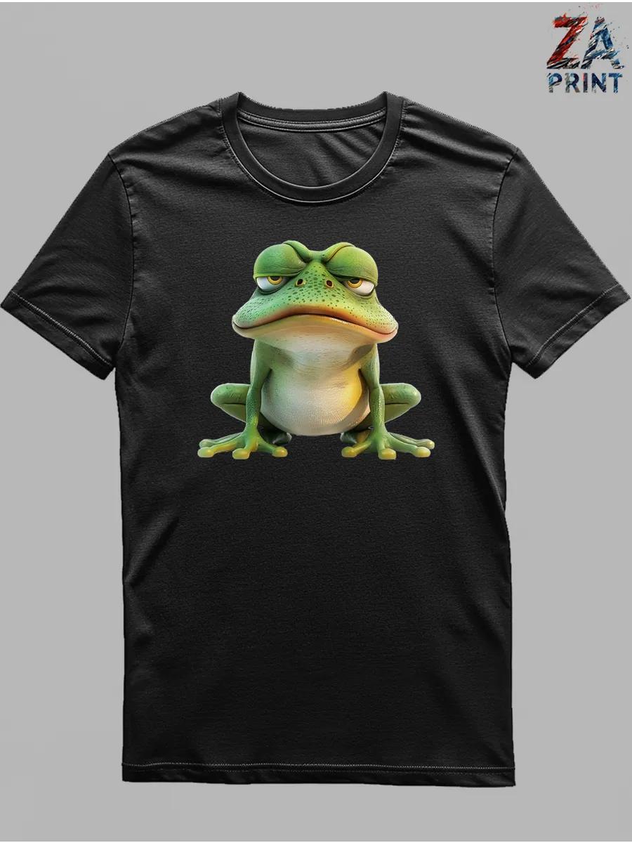 Frog print T-shirt M