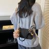 New Fashion Retro Armpit Bag Women's Autumn and Winter Trendy Shoulder Bag Messenger Bag Commuter Small Bag Matte Women's Bag