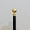 Brass Globe Handle Walking Cane
