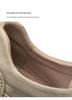 Men's Cowhide Retro Lace-up Summer Board Shoes - Breathable, Trendy, Casual