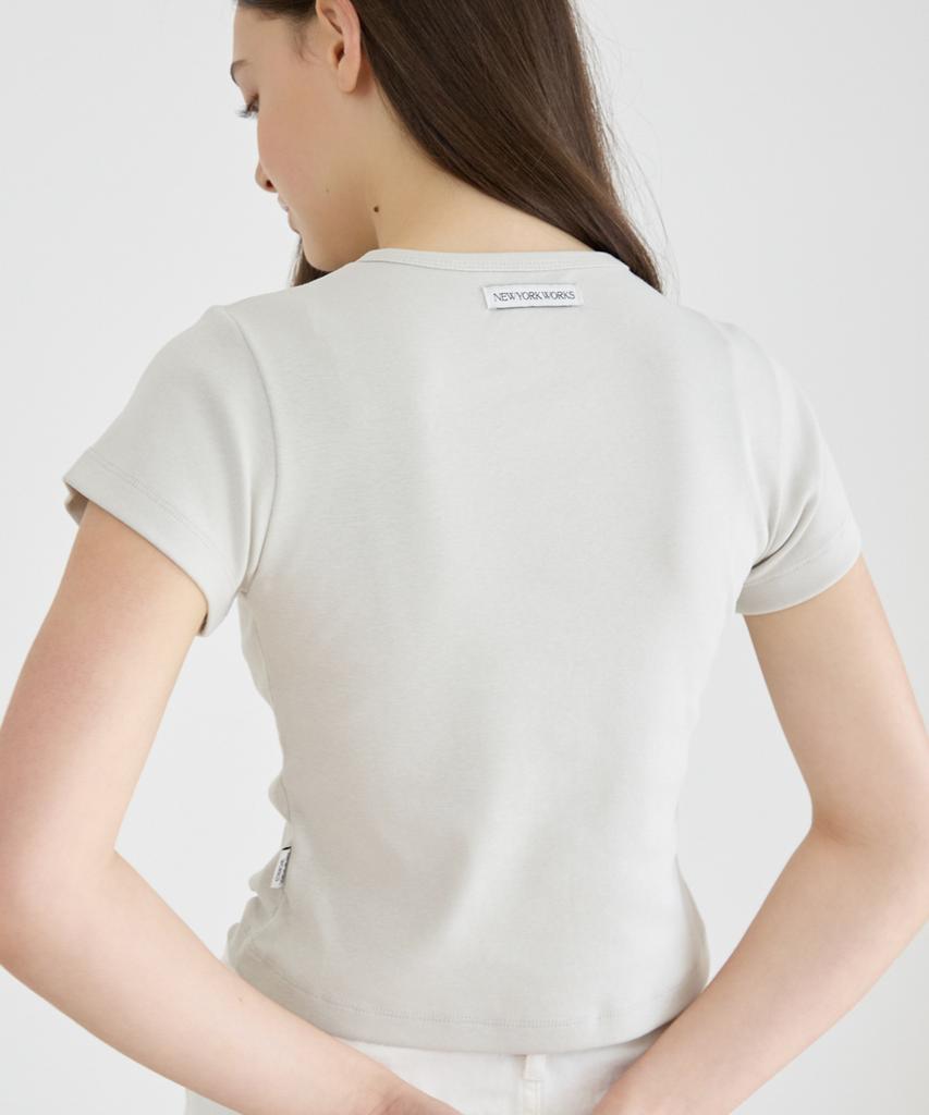 Nyuyogwogseu Women'S Fit T-Shirt_ Mint Gray