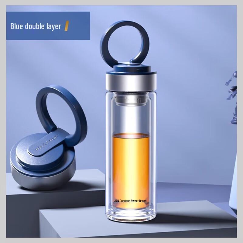 FUGUANG Jianpai Shangze Double Wall Glass Cup