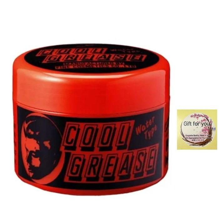 [Hanmoto Takao-do] Cool Grease R 210g Pomade with Sticker Set