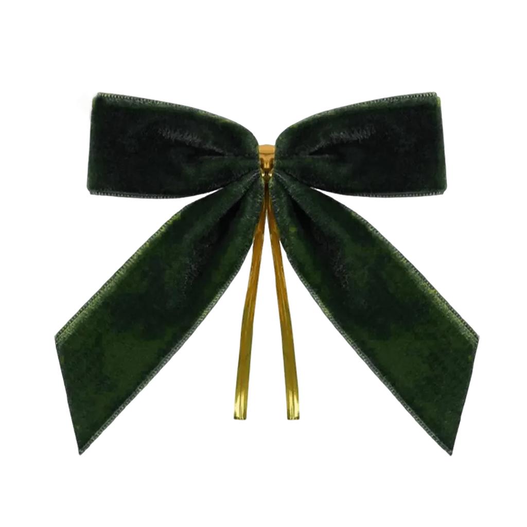 Velvet Bow Christmas Tree Decoration Pendant Christmas Atmosphere Dress Up Props