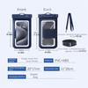 Fashion Adjustable Strap Waterproof Phone Pouch Armband Lightweight Transparent Hanging Neck Bag PVC Touch Screen Dry Bag Pool