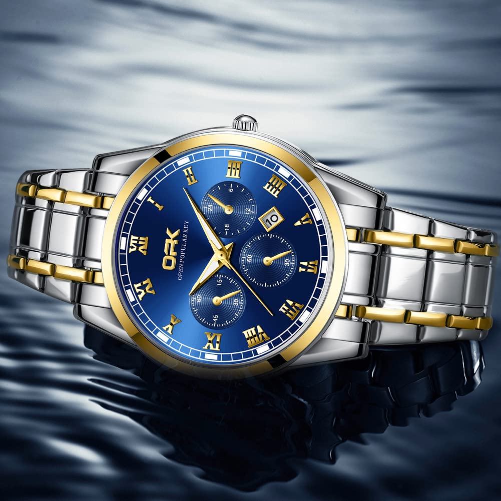 [Ofiggor] Uhr OFJP-AA-002-01 Herren Silber & Gold