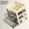 with Drawer Desktop Drawer Storage Box Plastic Drawer Box Cosmetic Storage Box  Jewelry