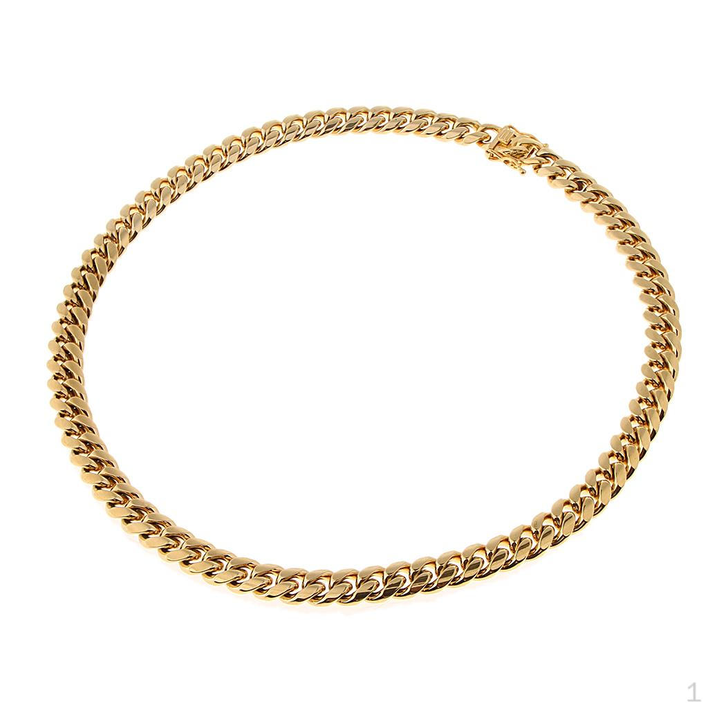 

Мужское ожерелье-колье из тяжелой цепи из нержавеющей стали 12mm 61cm