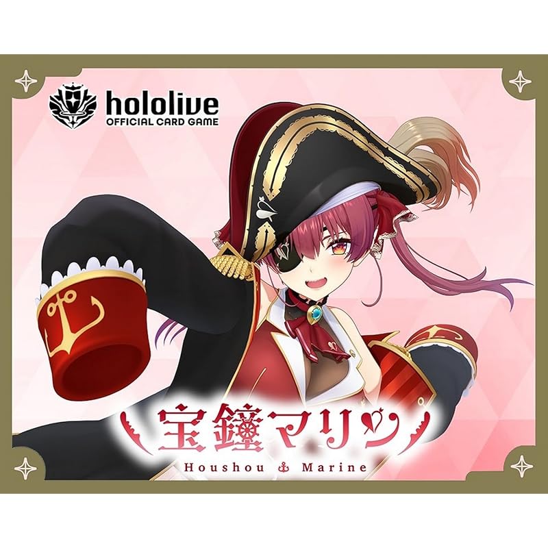 

Hololive Official Card Game Start Deck Red Houshou Marine