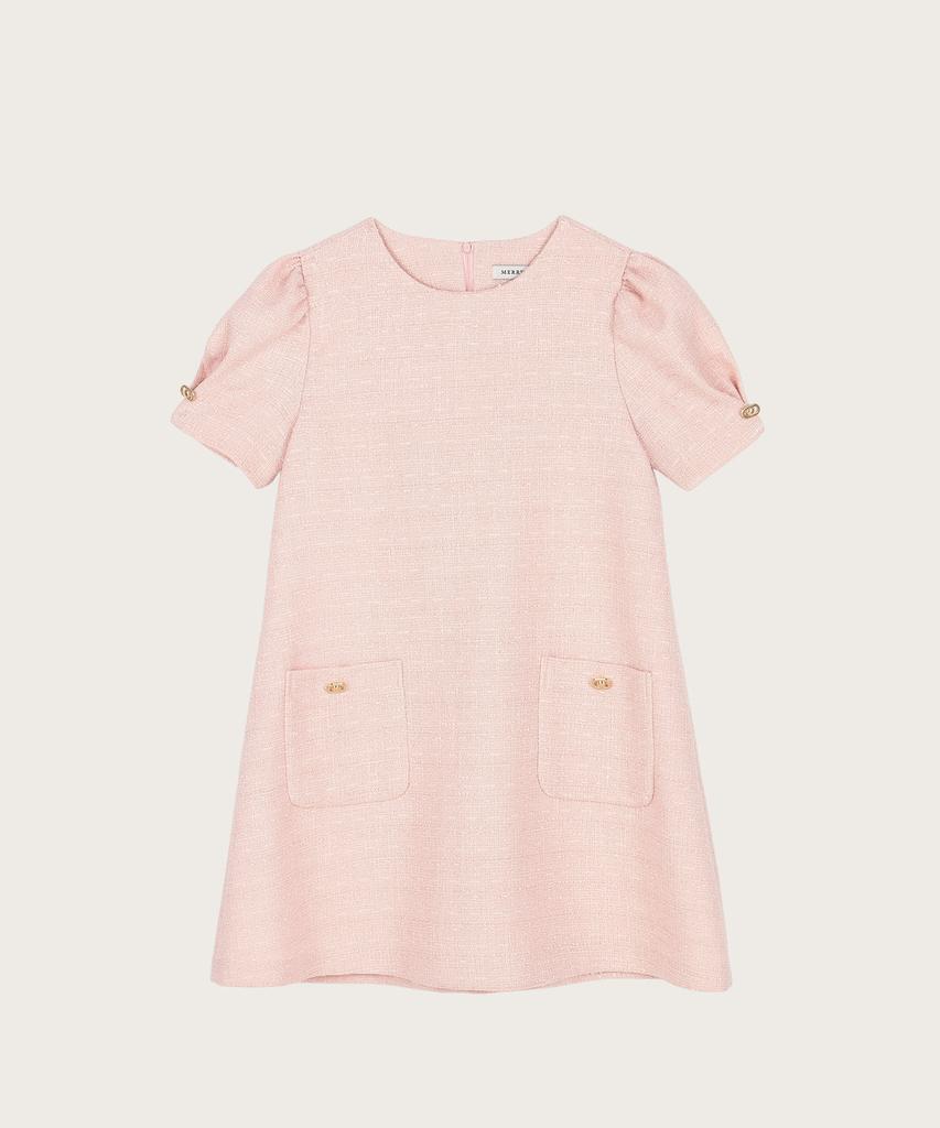 Melion Arti Puff Mini Dress