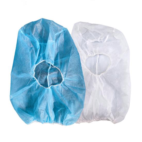 5/10/15Pcs Disposable Beard Hair Net Full Face Bouffant Hood Cap Unisex Universal Food Service Cooking Non-Woven Head Cover Hairnet