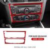 Carbon Fiber Console CD Panel Interior Trim Sticker
