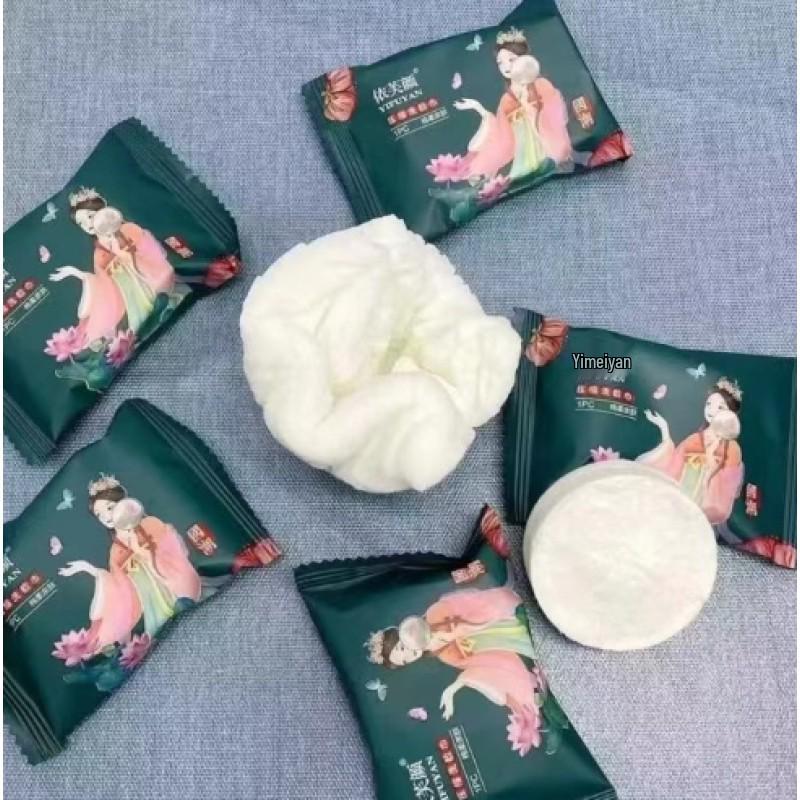 Extra Large Travel-Size Compressed Cleansing Towels for Women