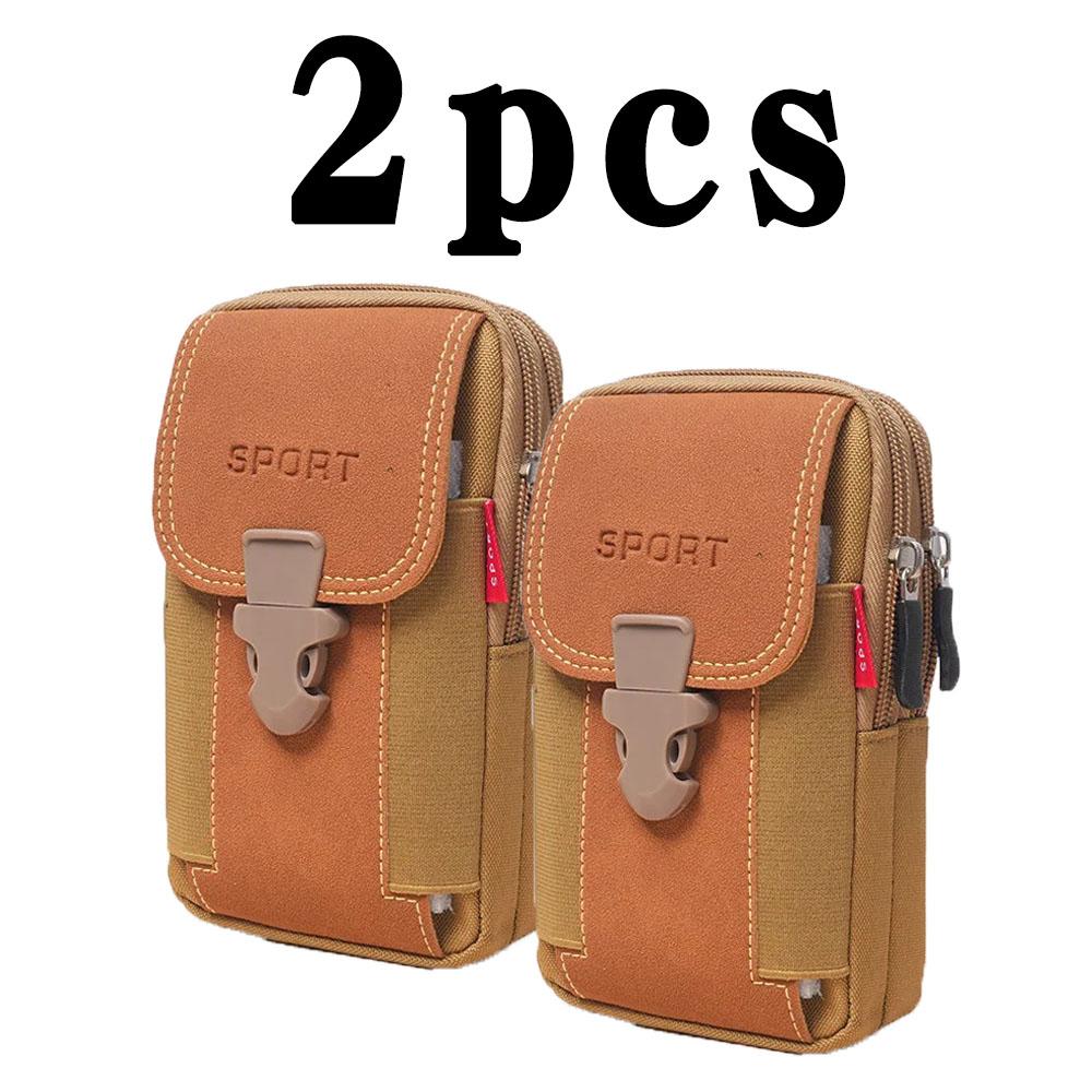 Man Belt Pouch Mobile Phone Bag for Men Phone Holster Bag Molle Waist Bag Pack Small Tactical Duty Belt Backpack Card Holder