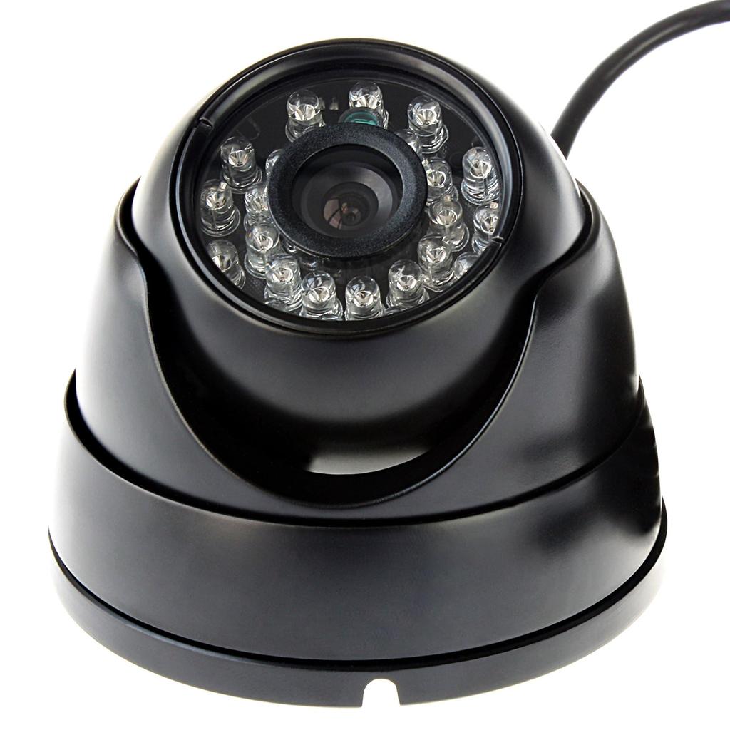 ELP 1080P 2MP Infrared Night Vision Security 24 Infrared Dome FHD USB Dome Security and Surveillance Camera for Home and Office Night Vision CMOS