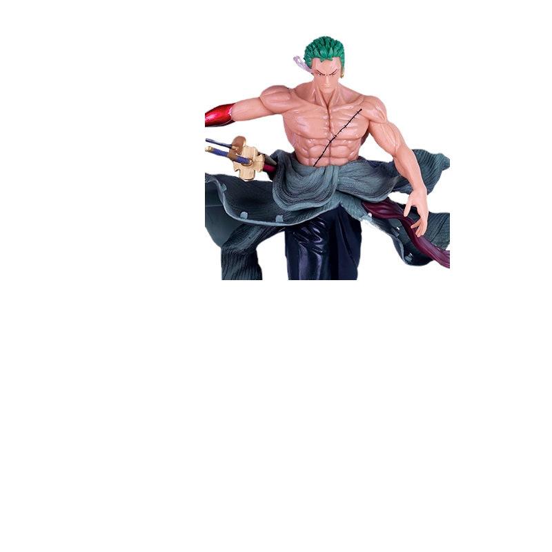 One Piece Figure Large Special Effects Scene One Knife Flow Ghost Eye Sauron Double Head Statue Animation Periphery Birthday Gift