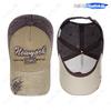 New style washed flying patch three-dimensional embroidered letters baseball cap for men and women youth old sun hat